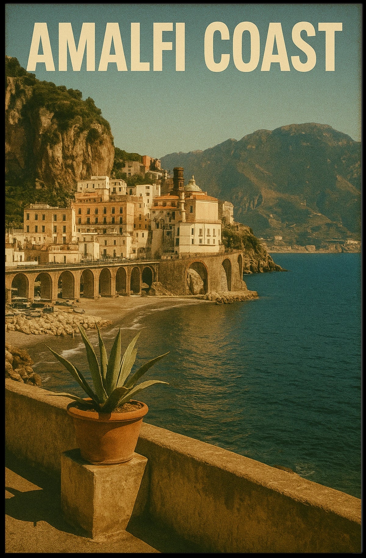 Amalfi Coast Poster