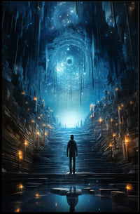 Journey To The Cosmic Abyss Poster