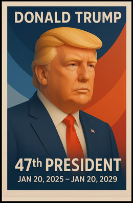 Donald Trump 47Th President Poster