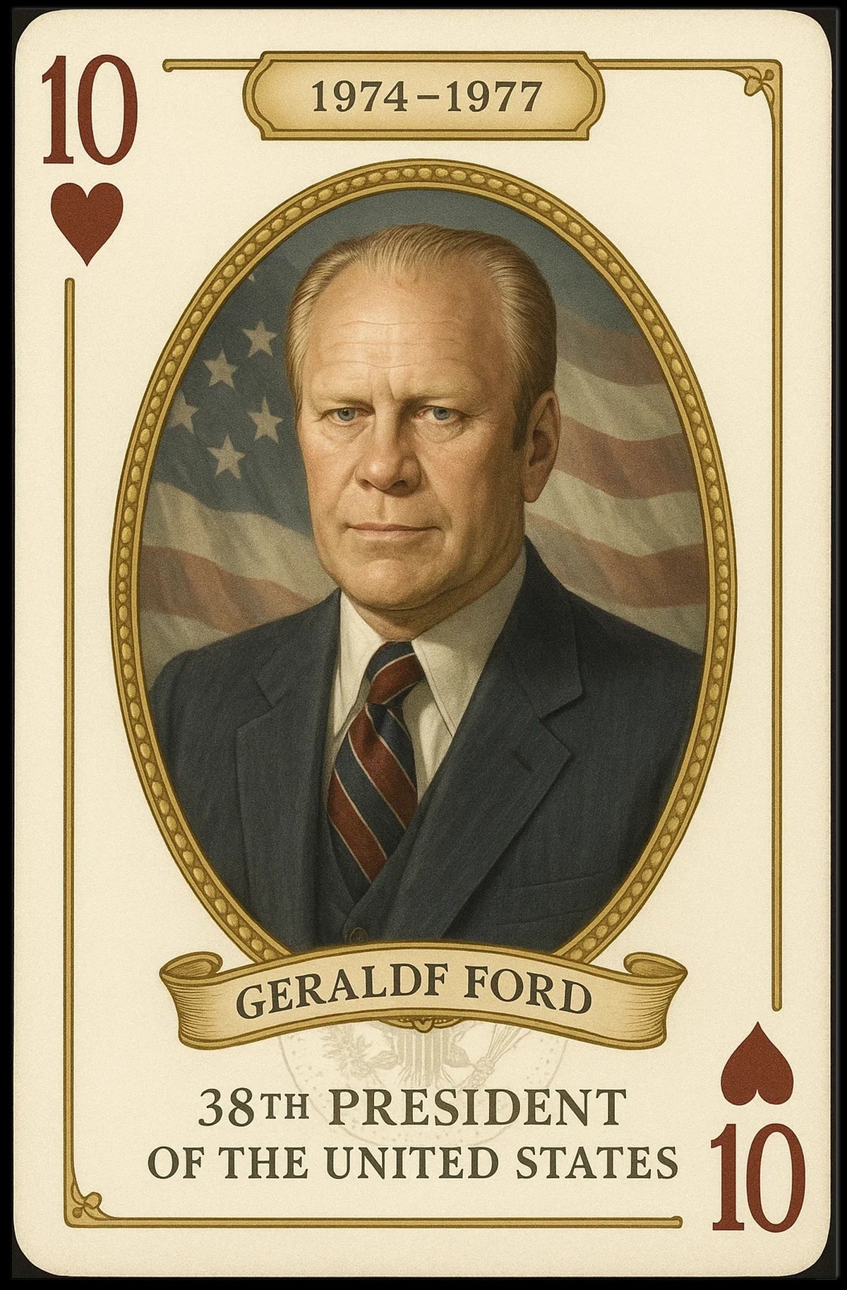 Gerald Ford 38th President Poster
