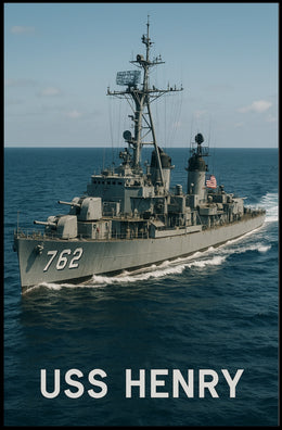 USS Henry Poster