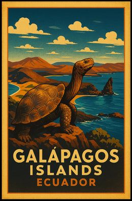 Galápagos Islands Adventure Poster