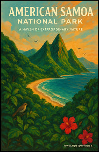 American Samoa National Park Poster