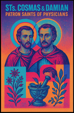 Sts. Cosmas Damian Patron Saints Of Poster