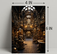Steampunk Fantasy Workshop Poster