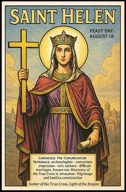 Saint Helen Poster PosterGoat