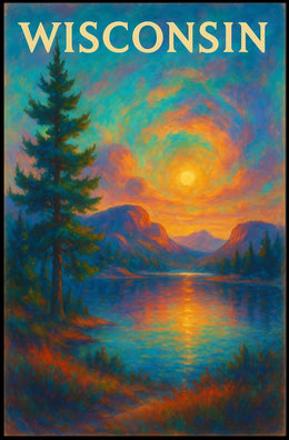 Wisconsin Sunset Poster