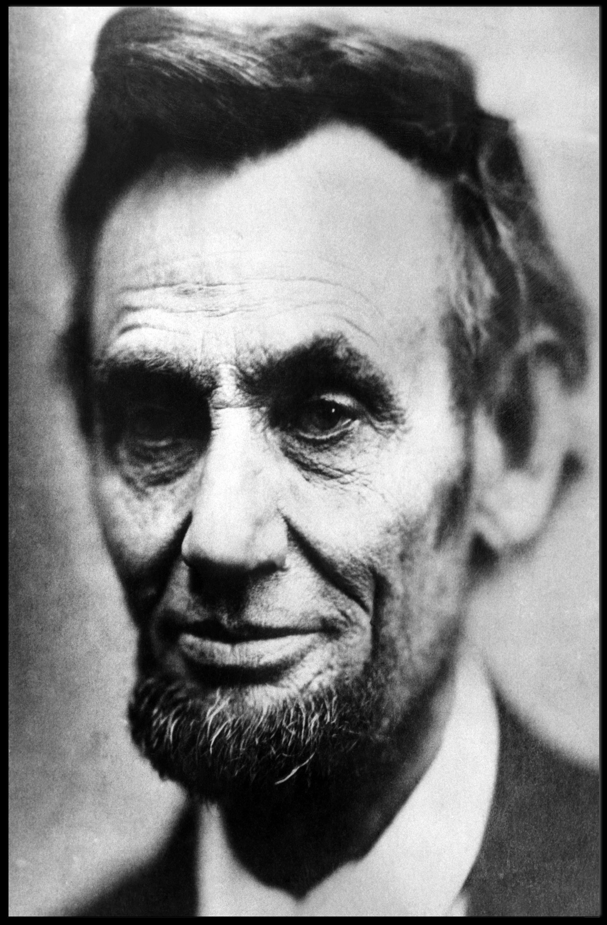 Abraham Lincoln Capitol Background Painting Poster Art Print PosterGoat