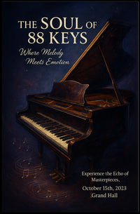 The Soul Of 88 Keys Poster