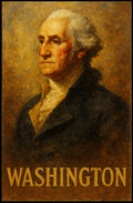 George Washington 1St President Poster