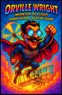 Orville Wright - Inventor of Flight Poster PosterGoat