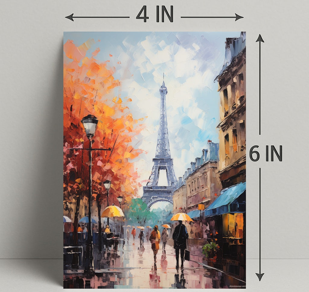 Autumn In Paris Poster