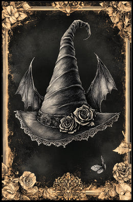 Enchanted WitchS Hat Poster