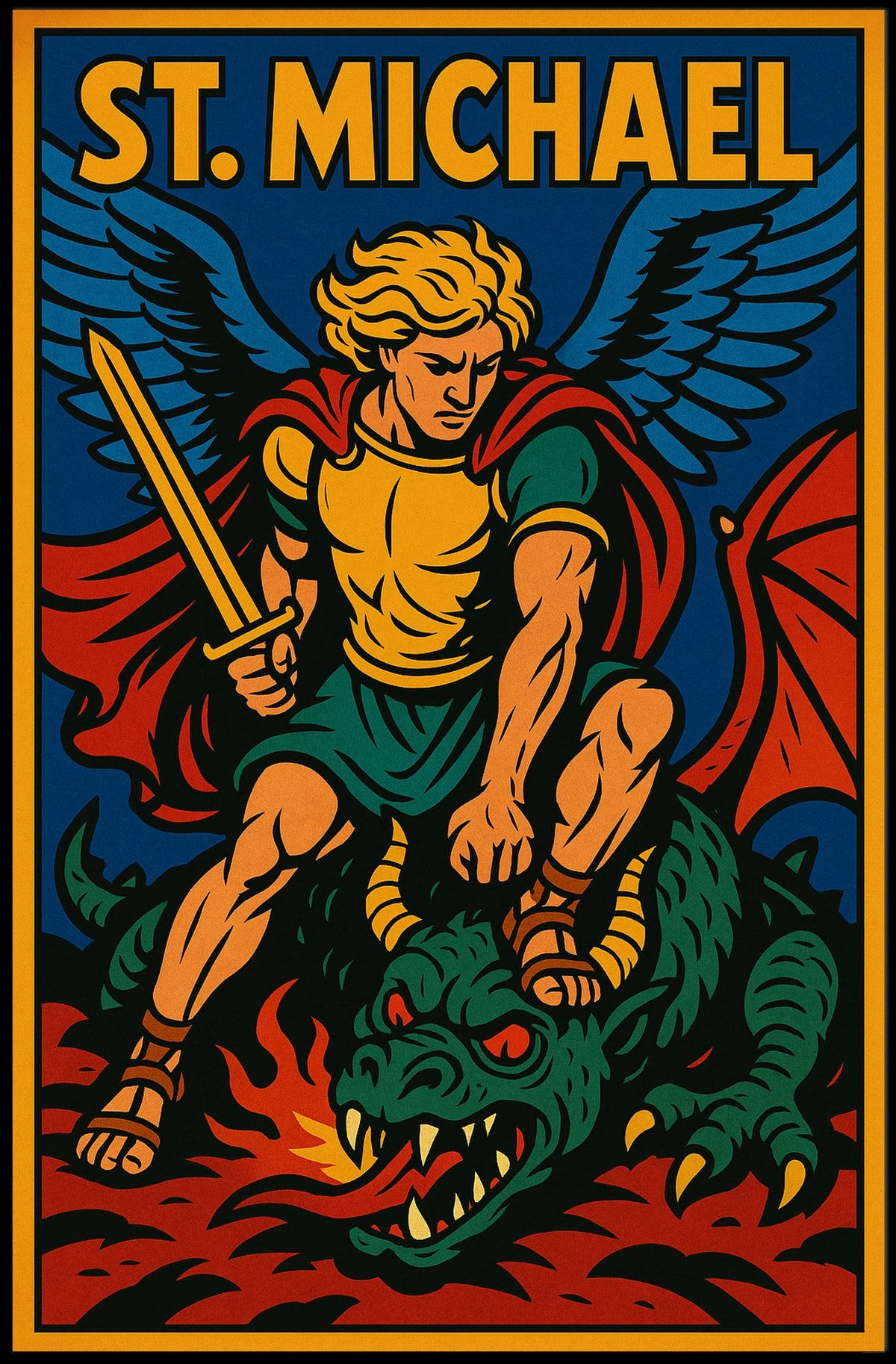 St. Michael The Archangel Poster