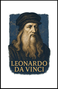 Leonardo da Vinci Poster PosterGoat