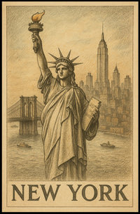 Iconic New York Poster