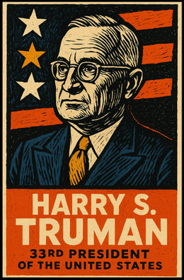 Harry S. Truman 33Rd President Poster