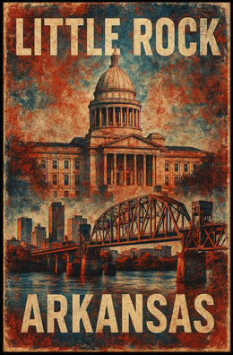Little Rock, Arkansas Poster