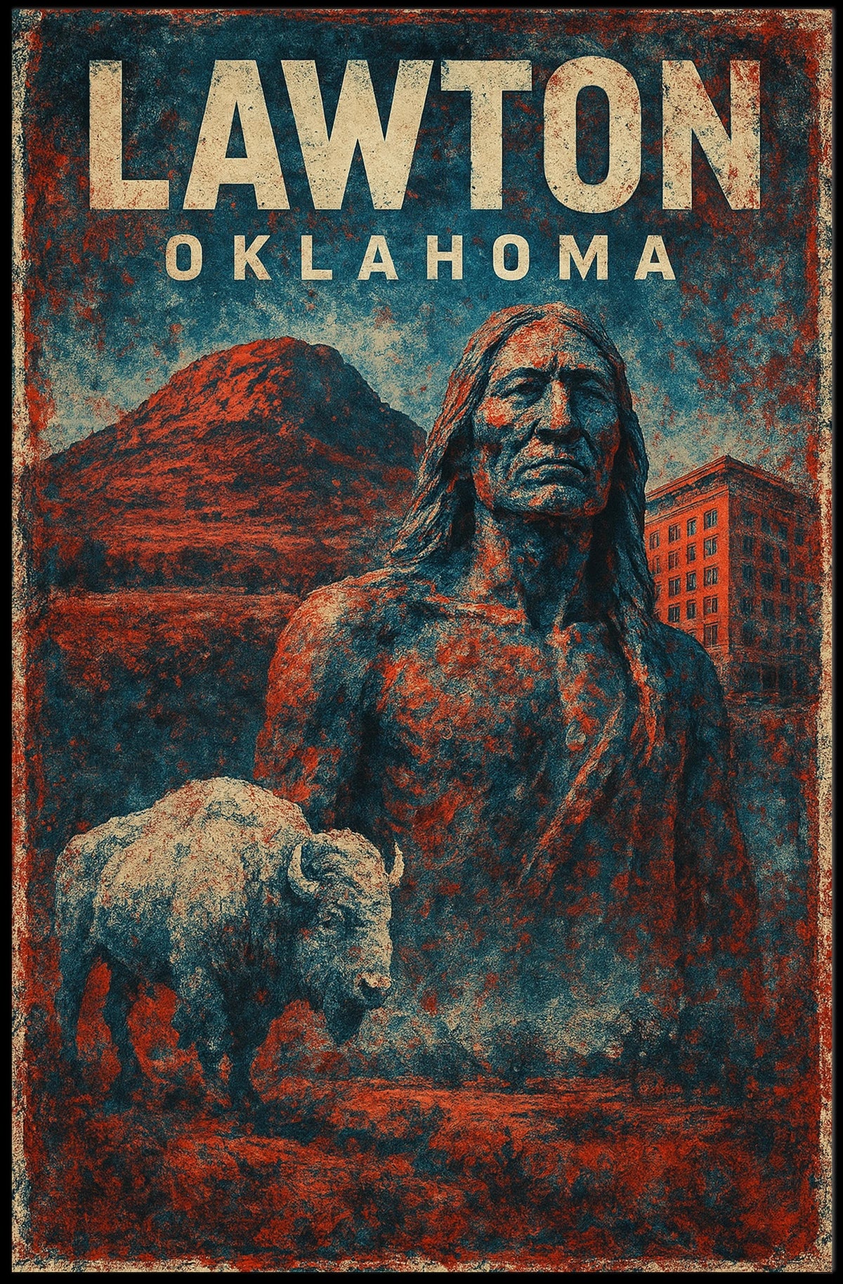 Lawton, Oklahoma Poster