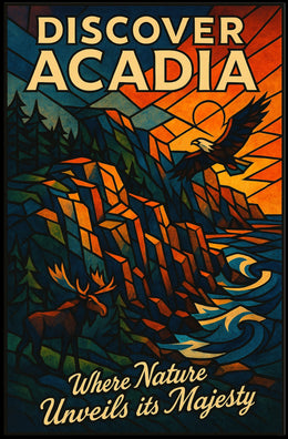 Discover Acadia Poster