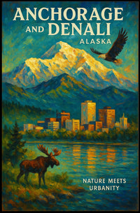 Anchorage and Denali Where Nature Meets Urbanity Description This Poster
