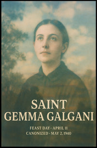 Saint Gemma Galgani Poster