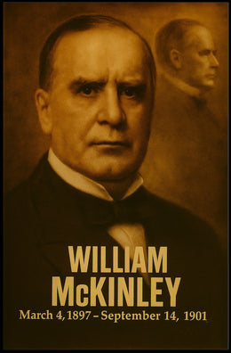 William Mckinley Presidential Era Poster
