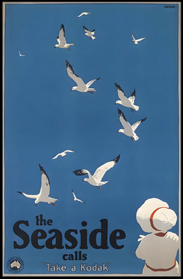 The Seaside Calls Poster