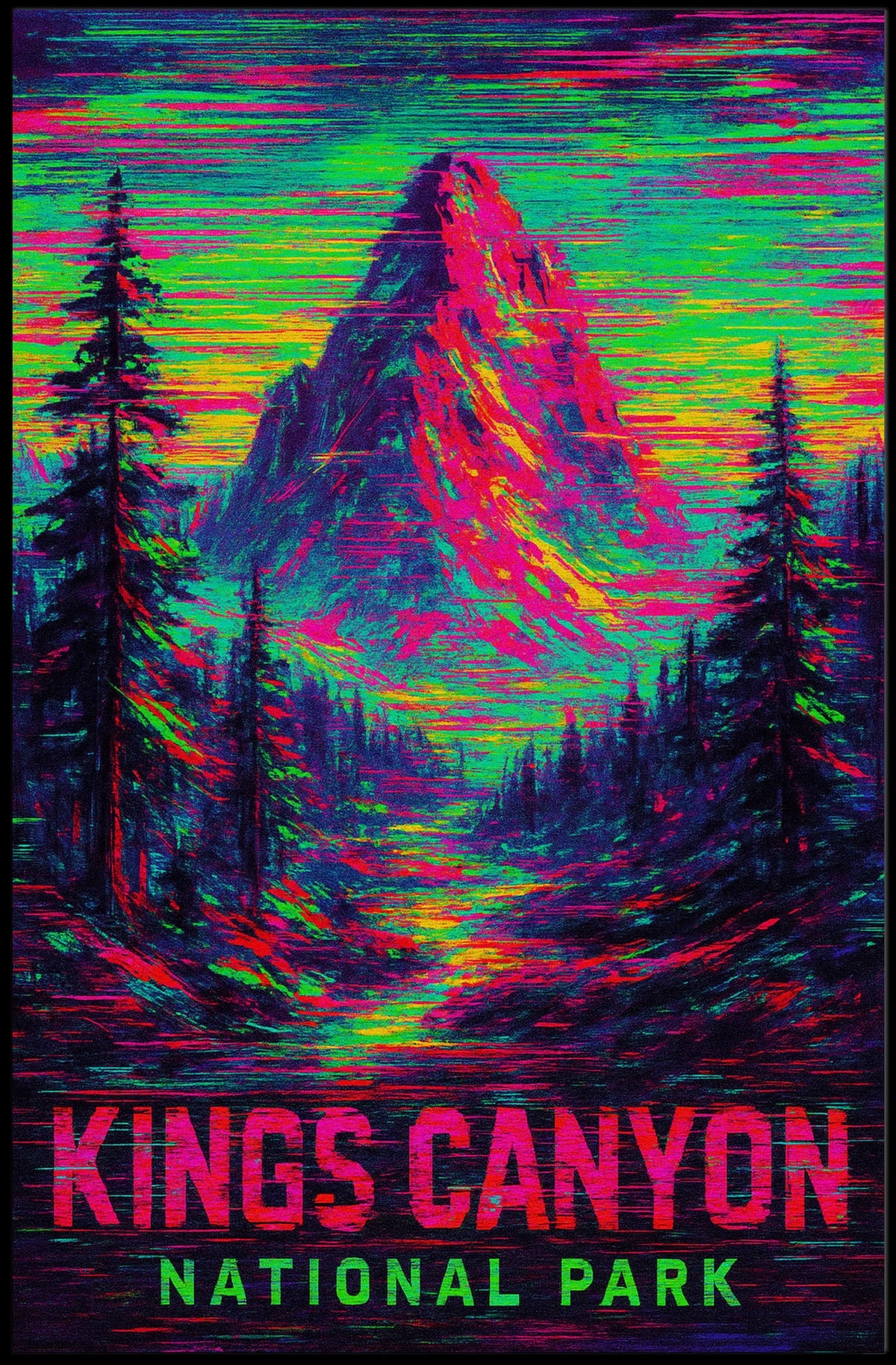 Kings Canyon National Park Poster