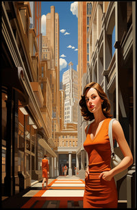 Urban Elegance Poster PosterGoat