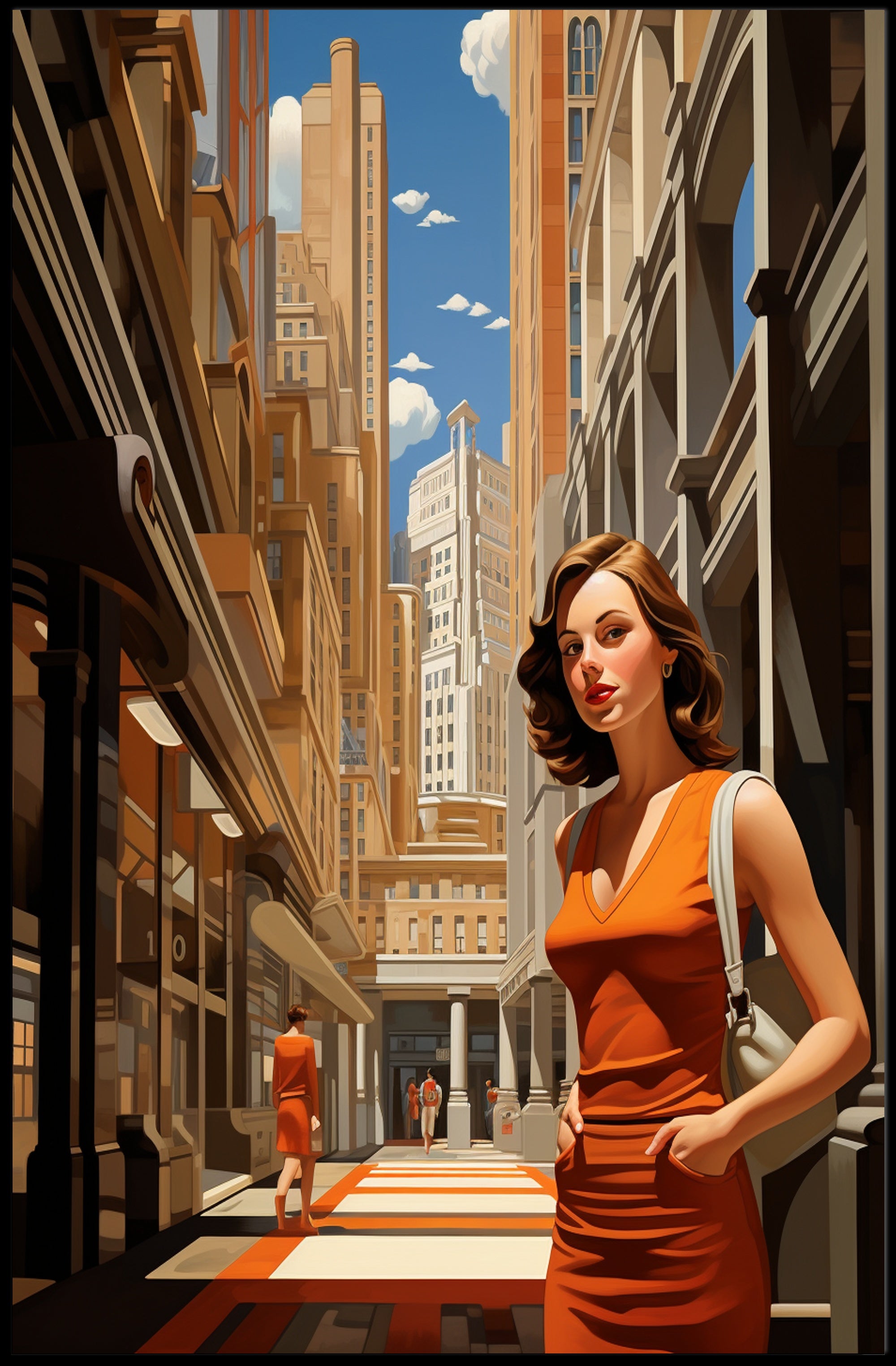 Urban Elegance Poster PosterGoat