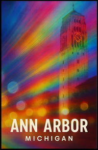 Ann Arbor, Michigan Poster