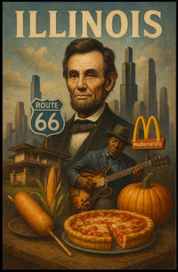 Illinois Heritage Poster