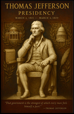 Thomas Jefferson Presidency Poster