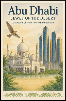 Abu Dhabi Jewel Tradition Meets Innovation Poster