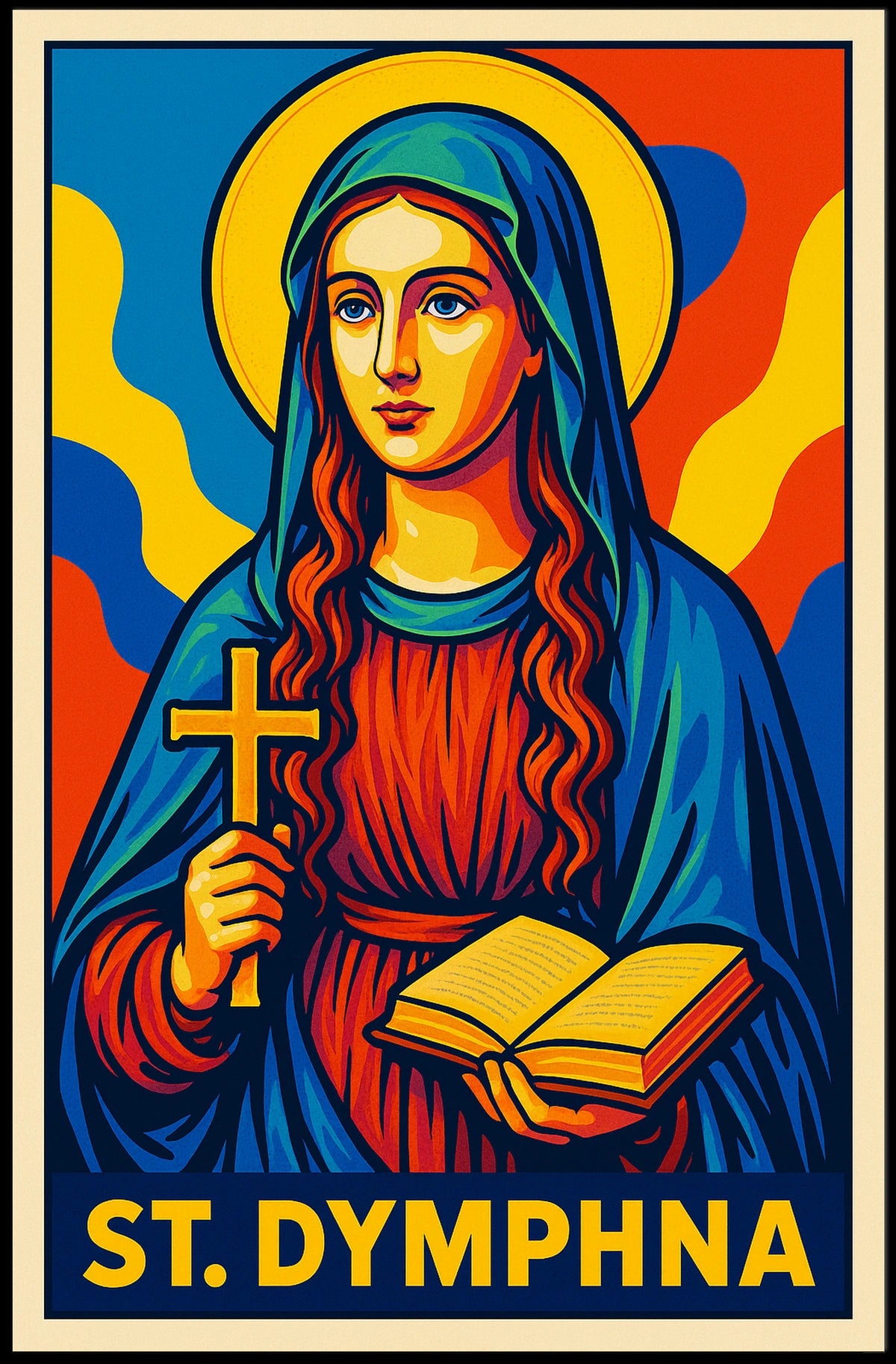 St. Dymphna Poster