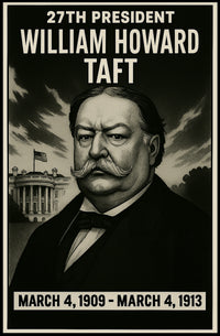 William Howard Taft 27Th President Poster