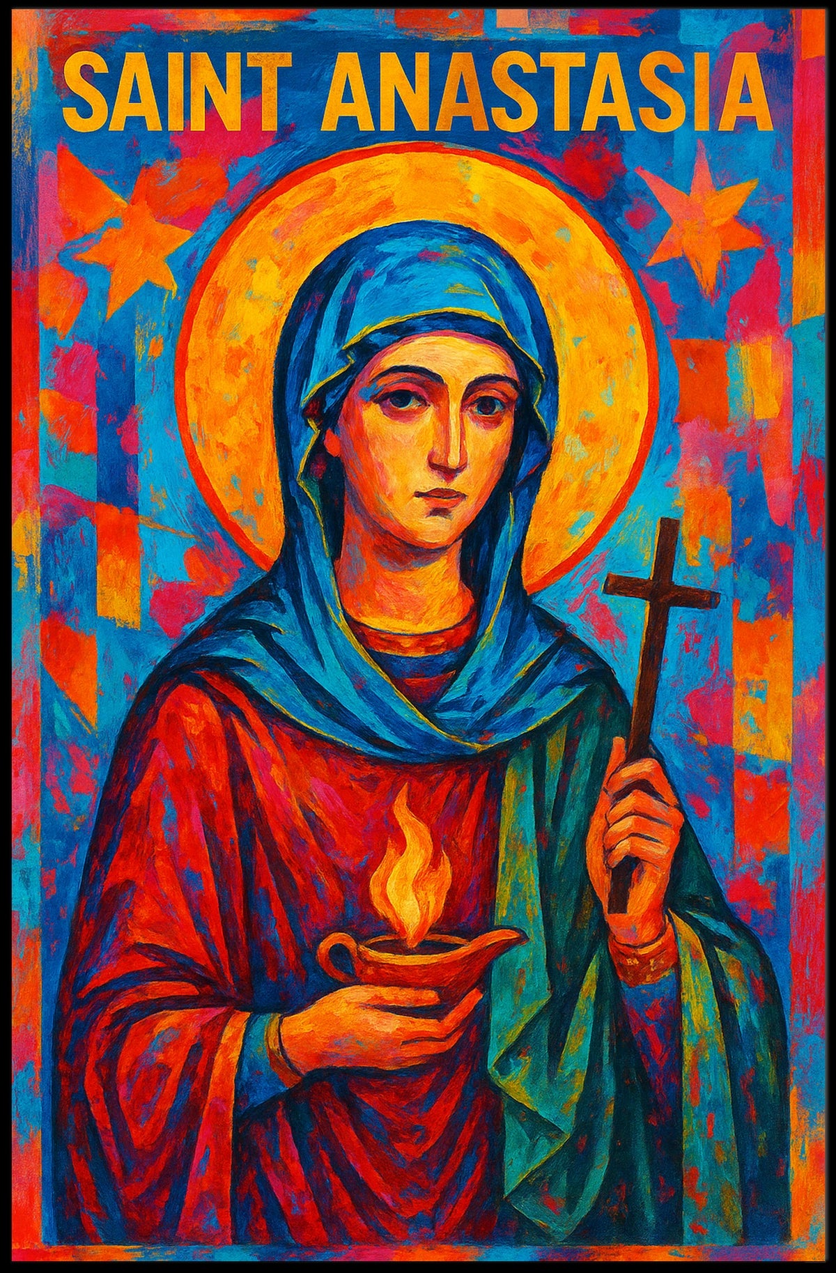 Saint Anastasia Poster