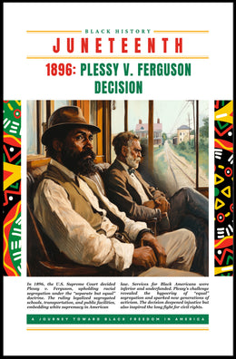 Historic 1896 Plessy Decision Cultural or Heritage Poster