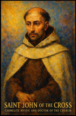 Saint John of the Cross Carmelite Mystic Poster