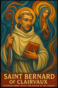 Saint Bernard of Clairvaux Poster