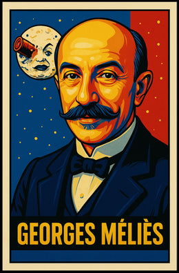 Georges Méliès Cinematic Pioneer Poster