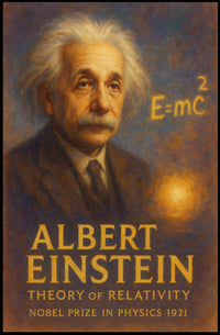 Albert Einstein Theory Of Relativity Poster