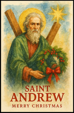 Saint Andrew Christmas Iconography Cultural or Heritage Poster