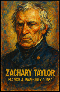 Zachary Taylor 12Th President Poster