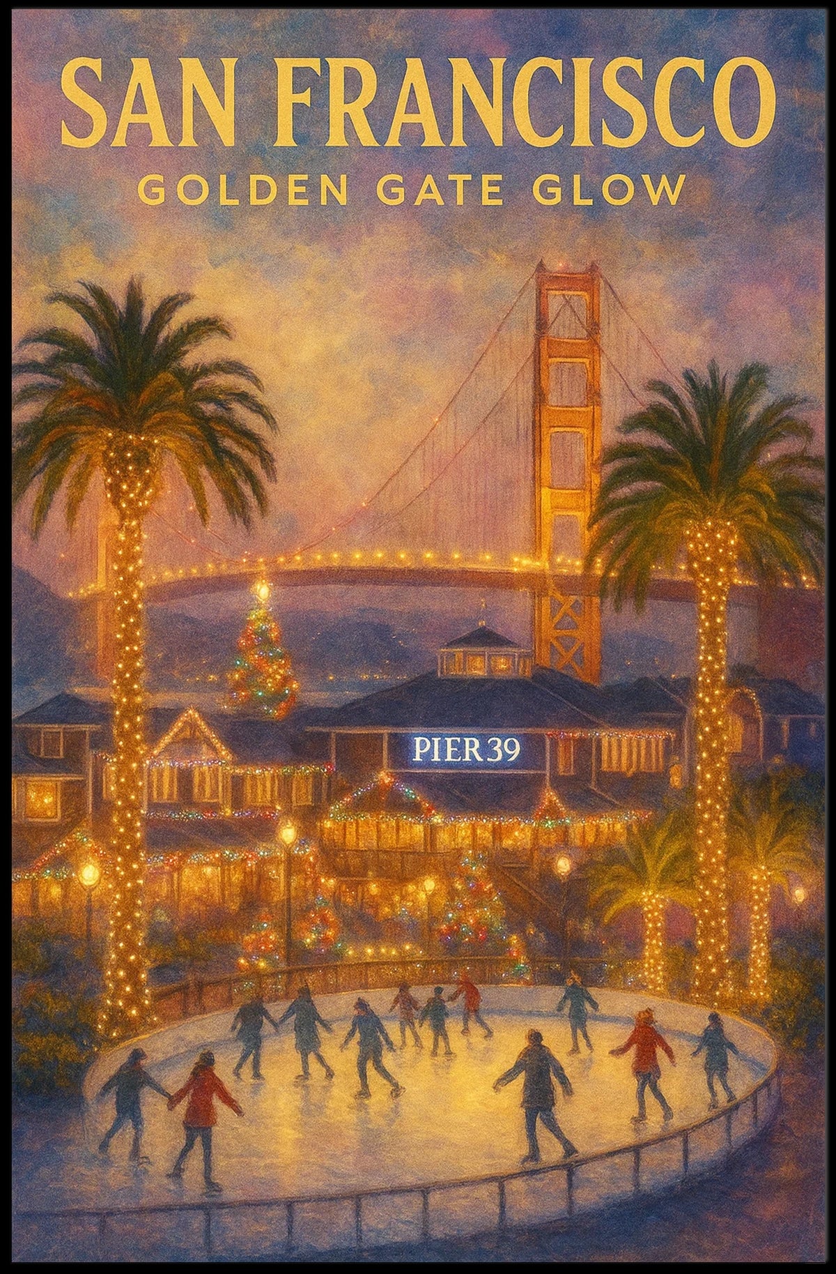 San Francisco Skyline Poster