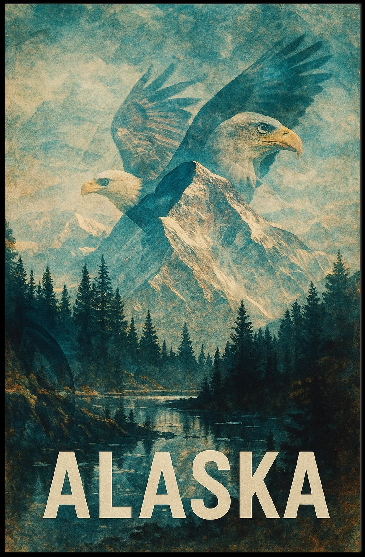 Alaska Wilderness Poster