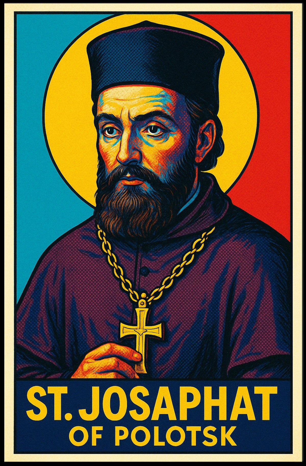 St. Josaphat of Polotsk Poster