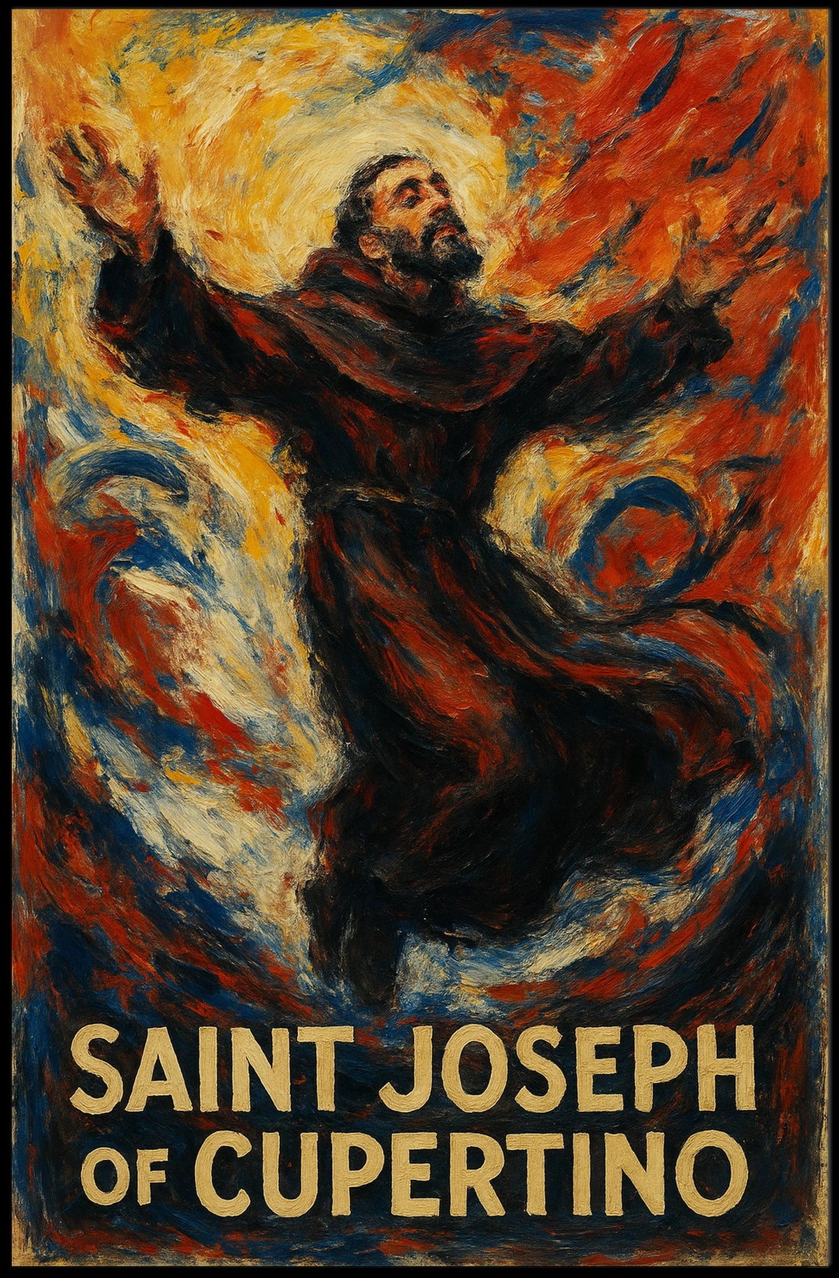 Saint Joseph of Cupertino Poster