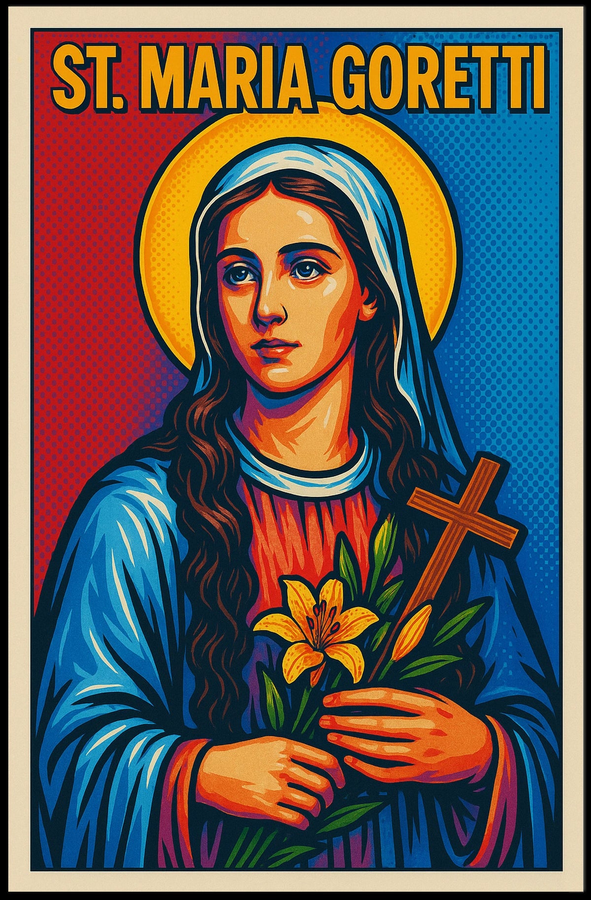 St. Maria Goretti Poster